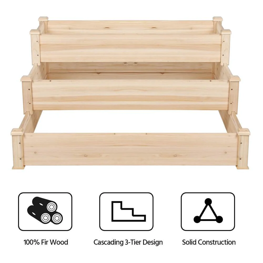 Yaheetech 3 Tier Raised Garden Bed - Image 7
