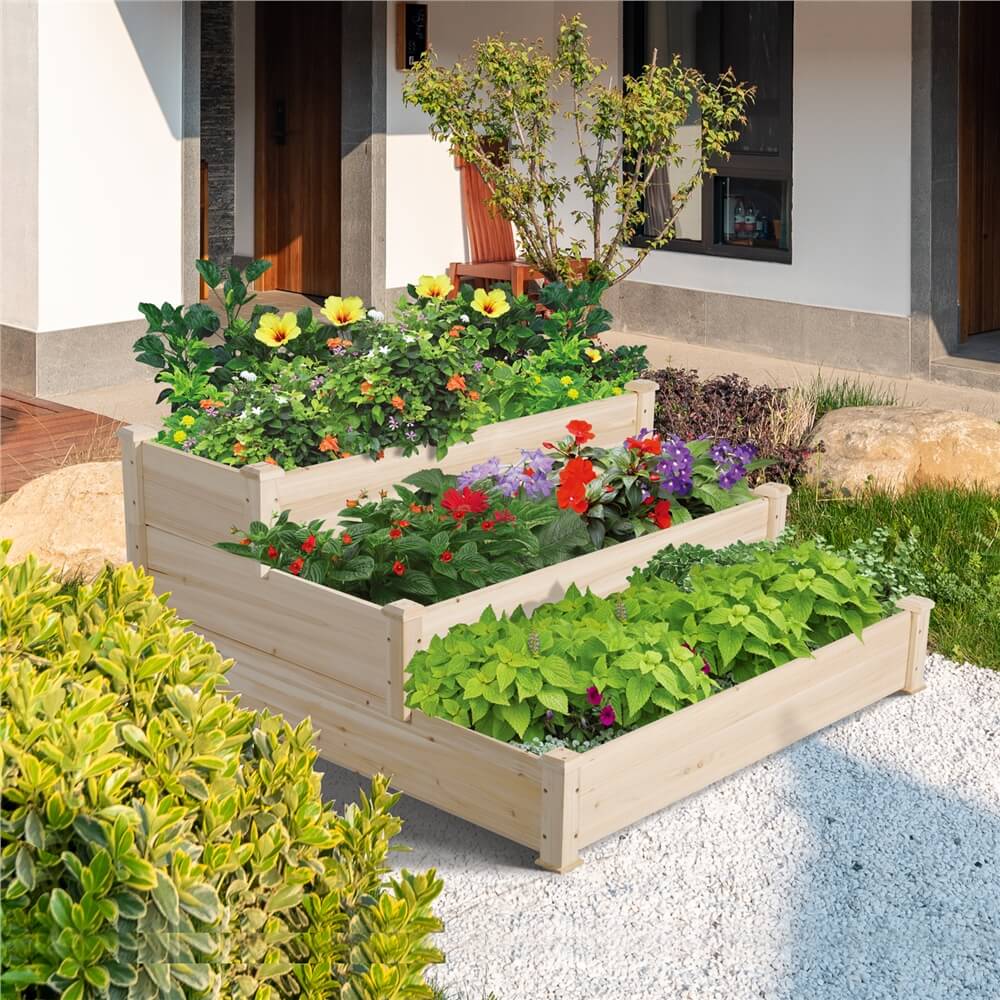 Yaheetech 3 Tier Raised Garden Bed - Image 9