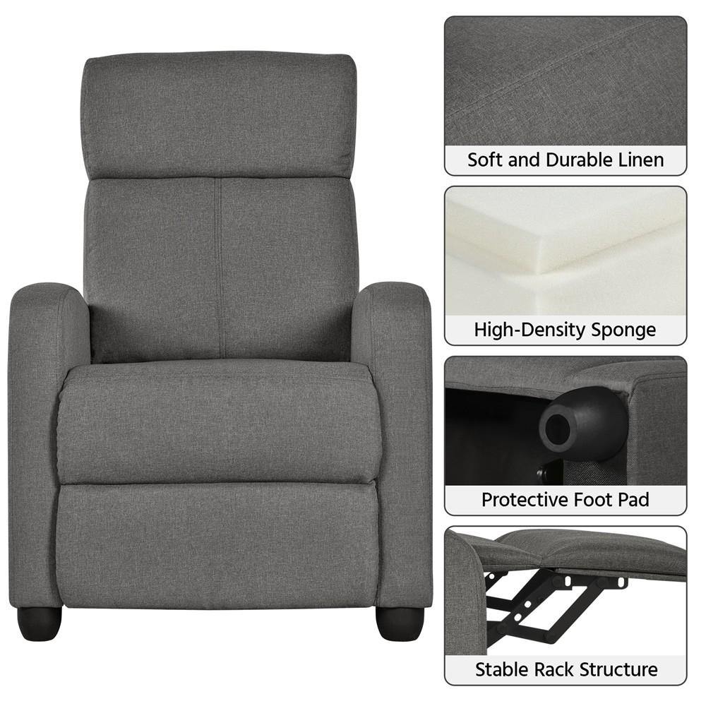 Yaheetech Recliner Chair Sofa - Image 5
