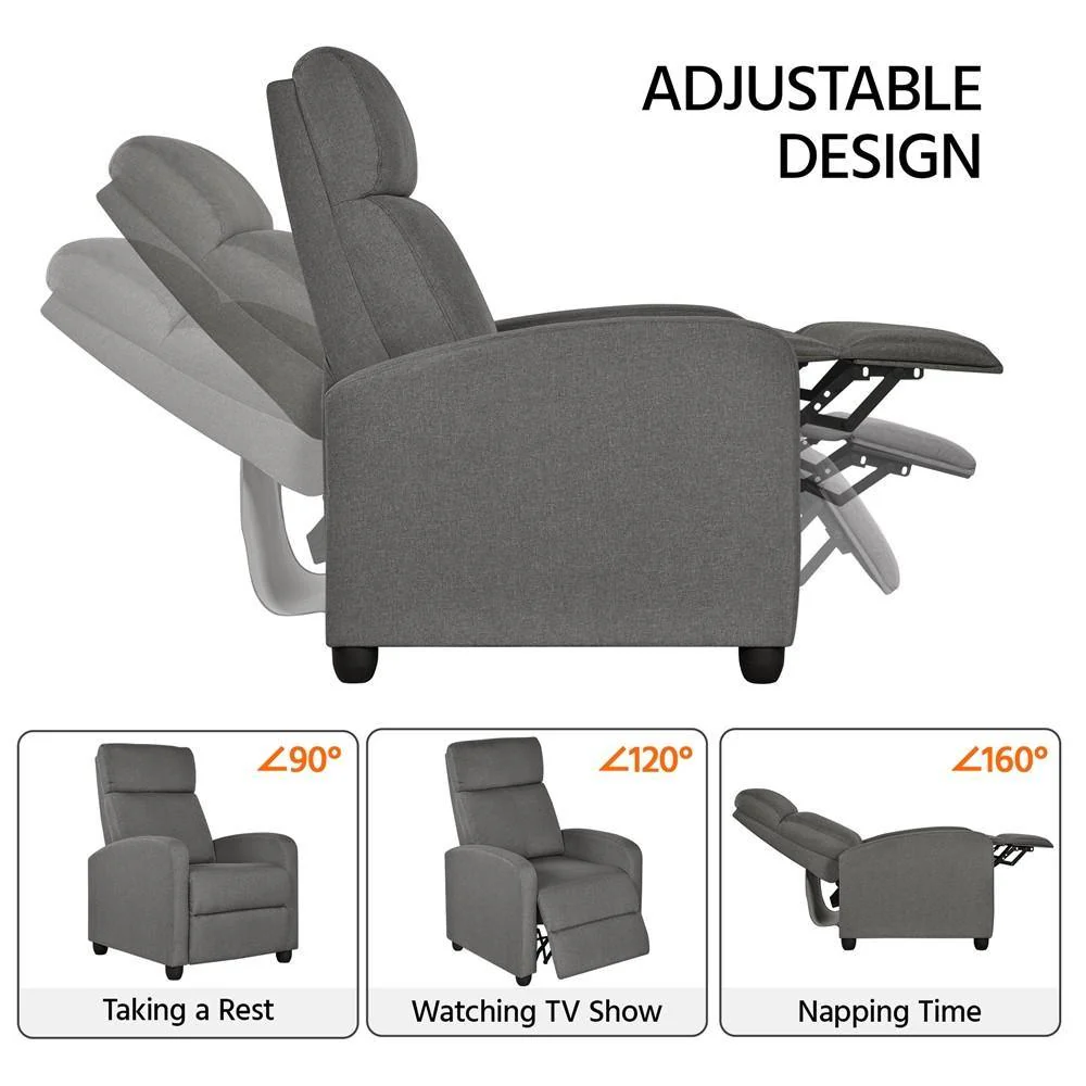 Yaheetech Recliner Chair Sofa - Image 6