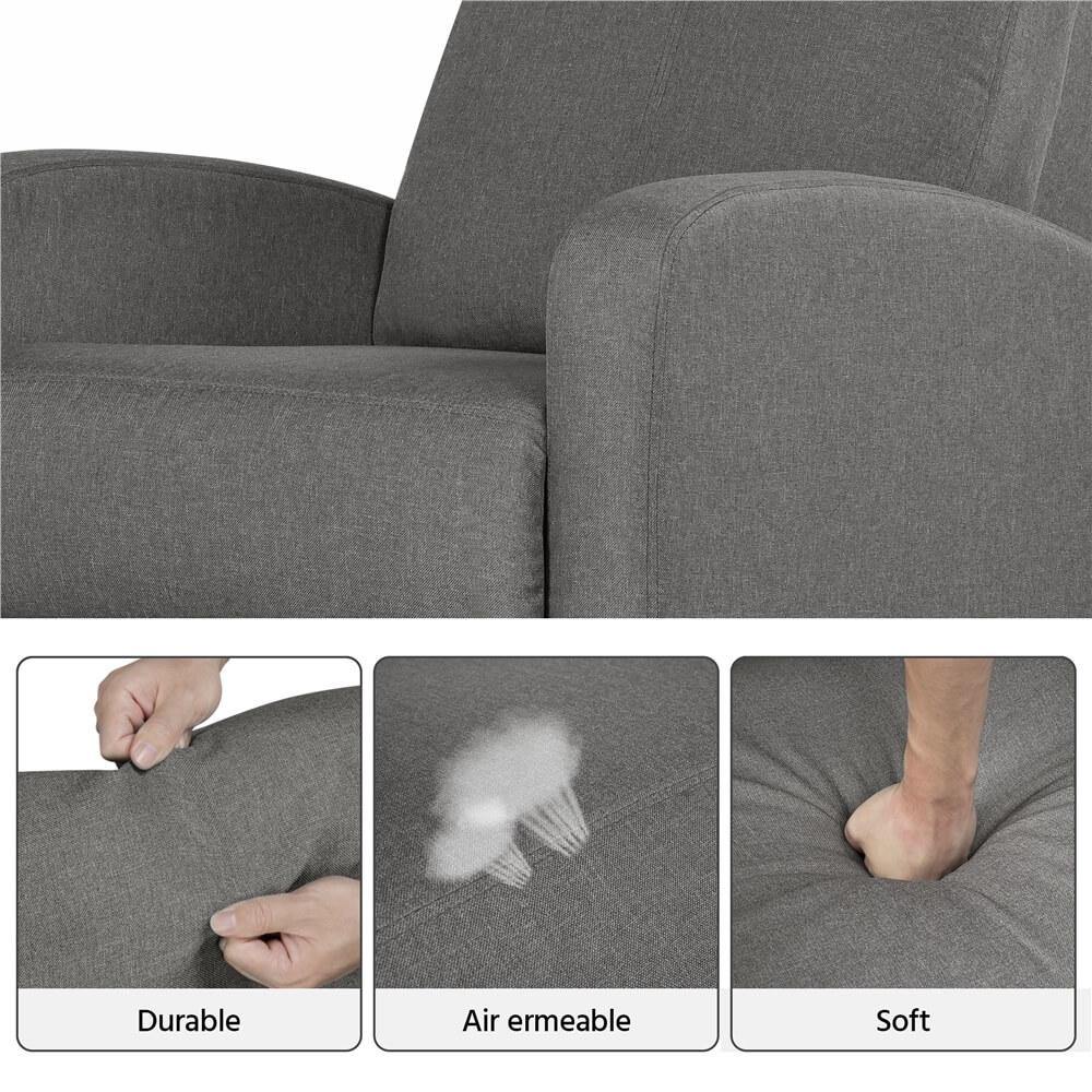 Yaheetech Recliner Chair Sofa - Image 9