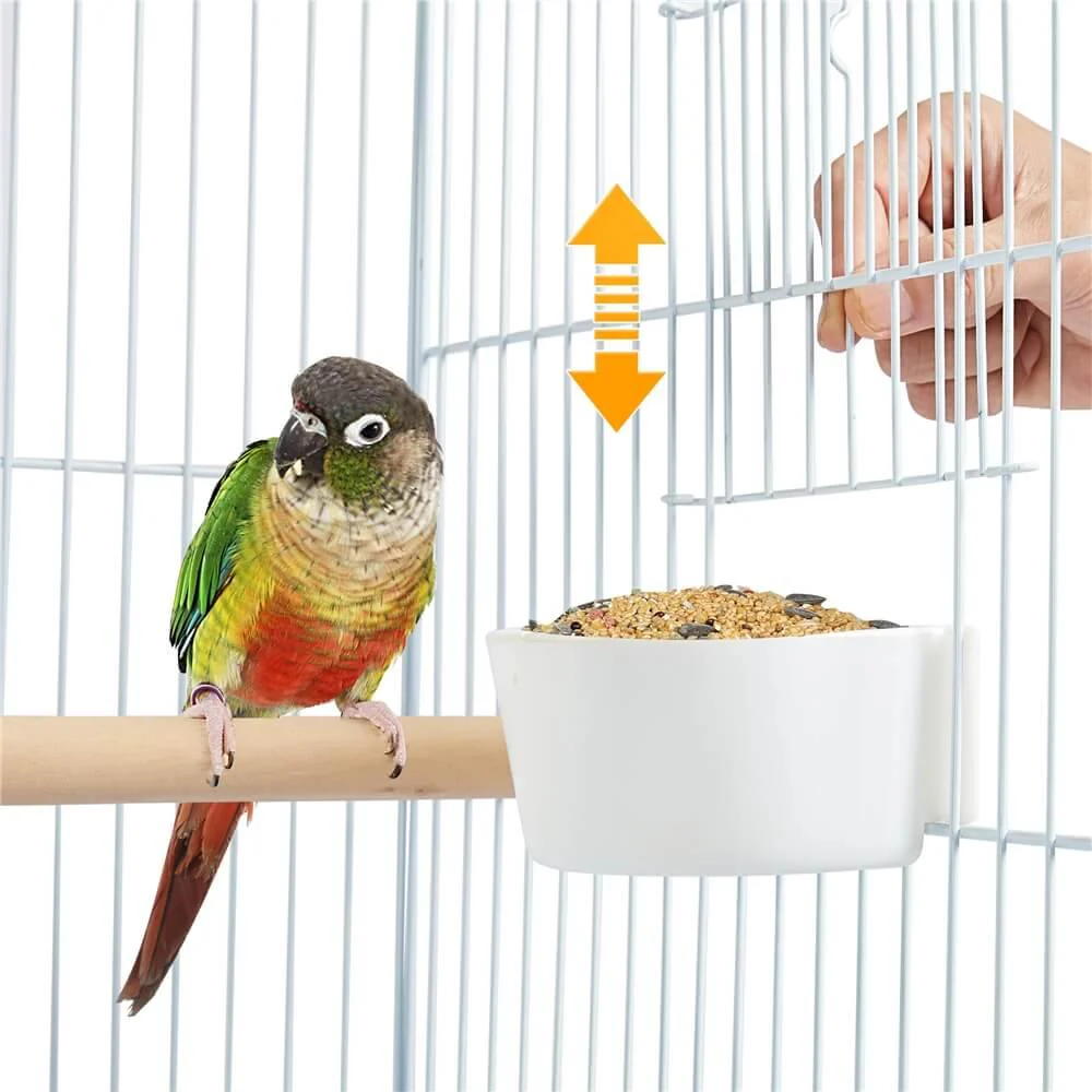Yaheetech Rolling Bird Cage with Stand - Image 3