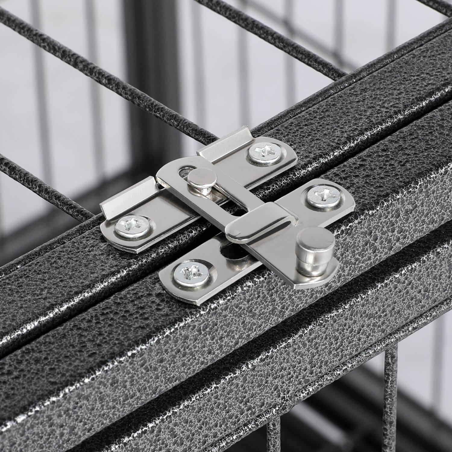 Yaheetech Rolling Dog Crate 43 Inch - Image 3