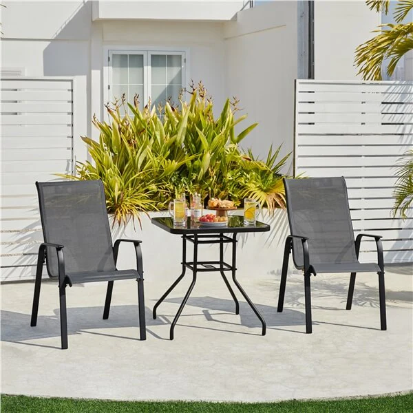 Yaheetech Set of 2 Patio Dining Chairs - Image 13