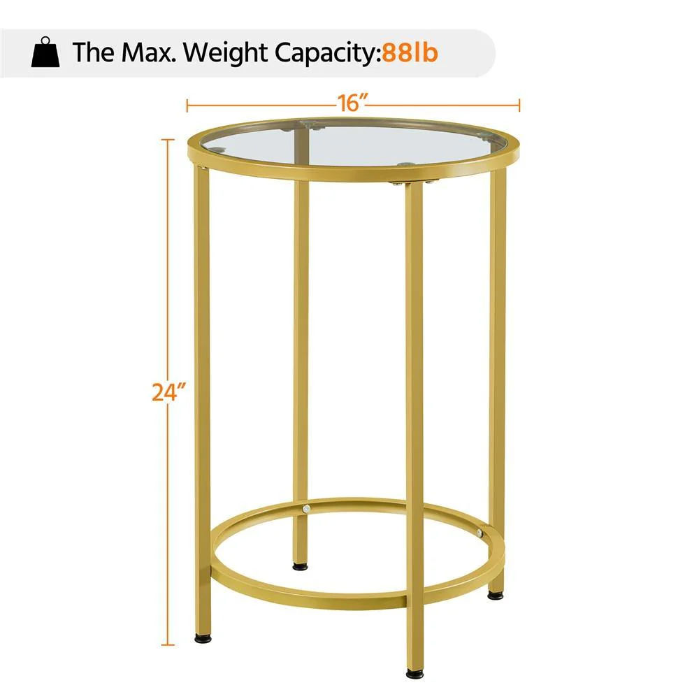 Yaheetech Round Accent Table - Image 4