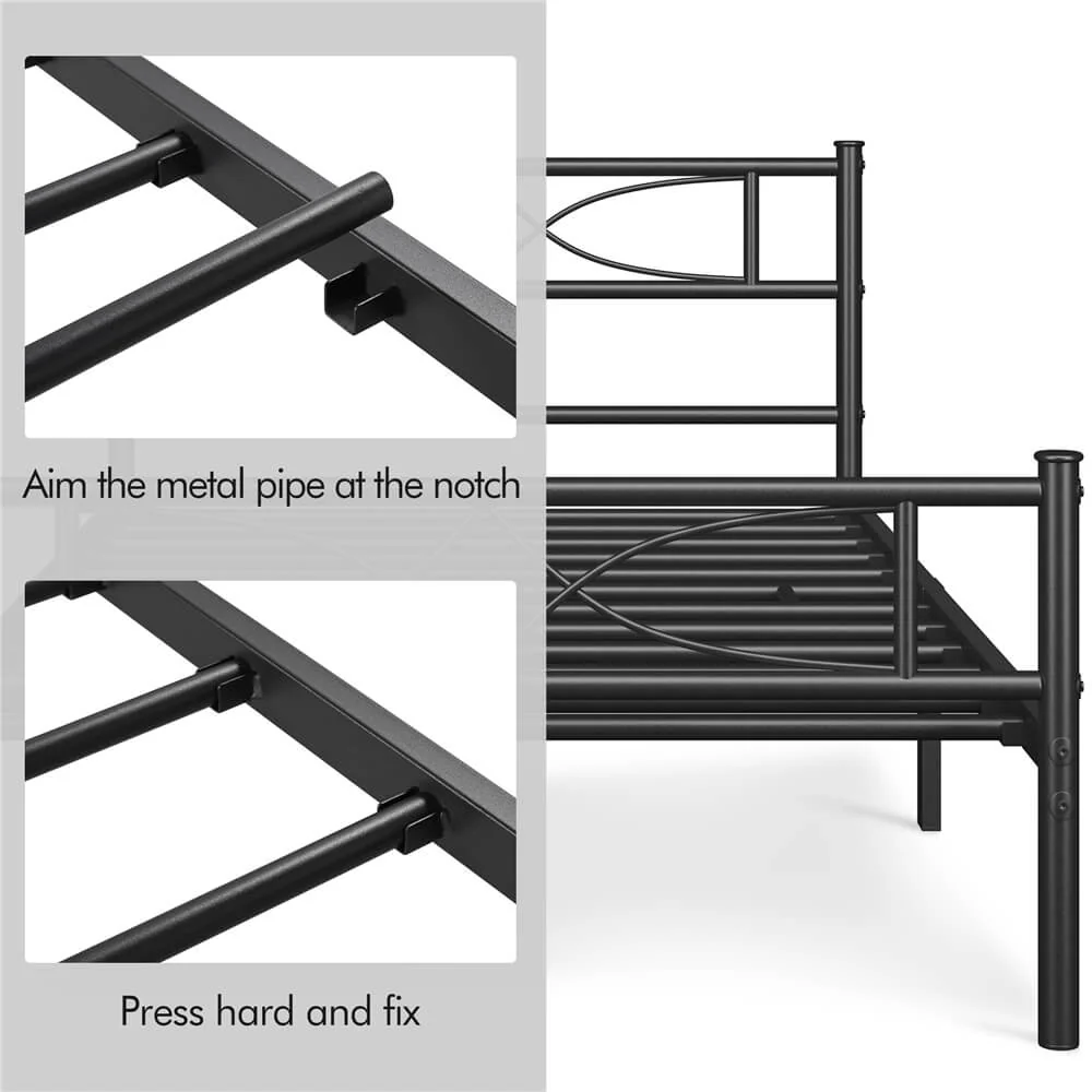 Yaheetech Platform Bed Frame - Image 9