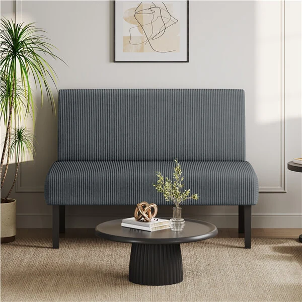 Yaheetech Small Comfy Sofa Mini Loveseat Sofa - Image 11