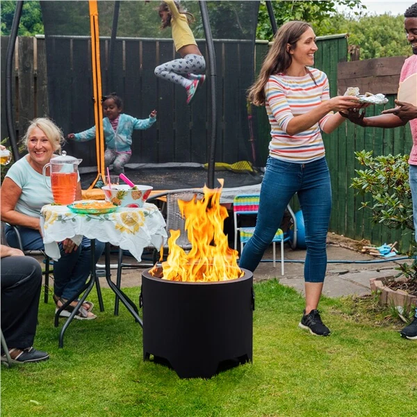 Yaheetech Smokeless Fire Pit for Outdoor Garden Patio Camping - Image 15