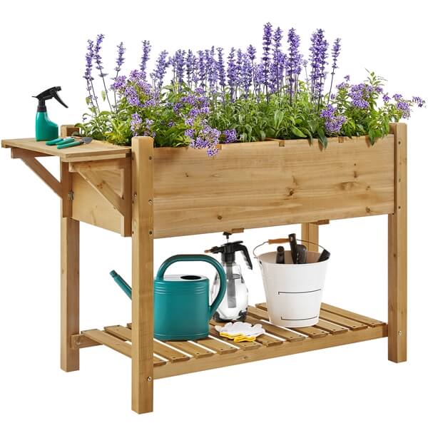 Yaheetech Solid Wood Elevated Garden Bed - Image 4