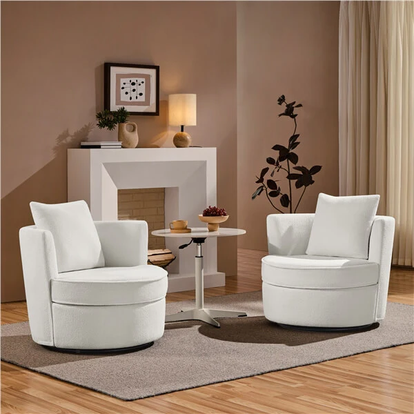 Yaheetech Swivel Accent Chair - Image 7