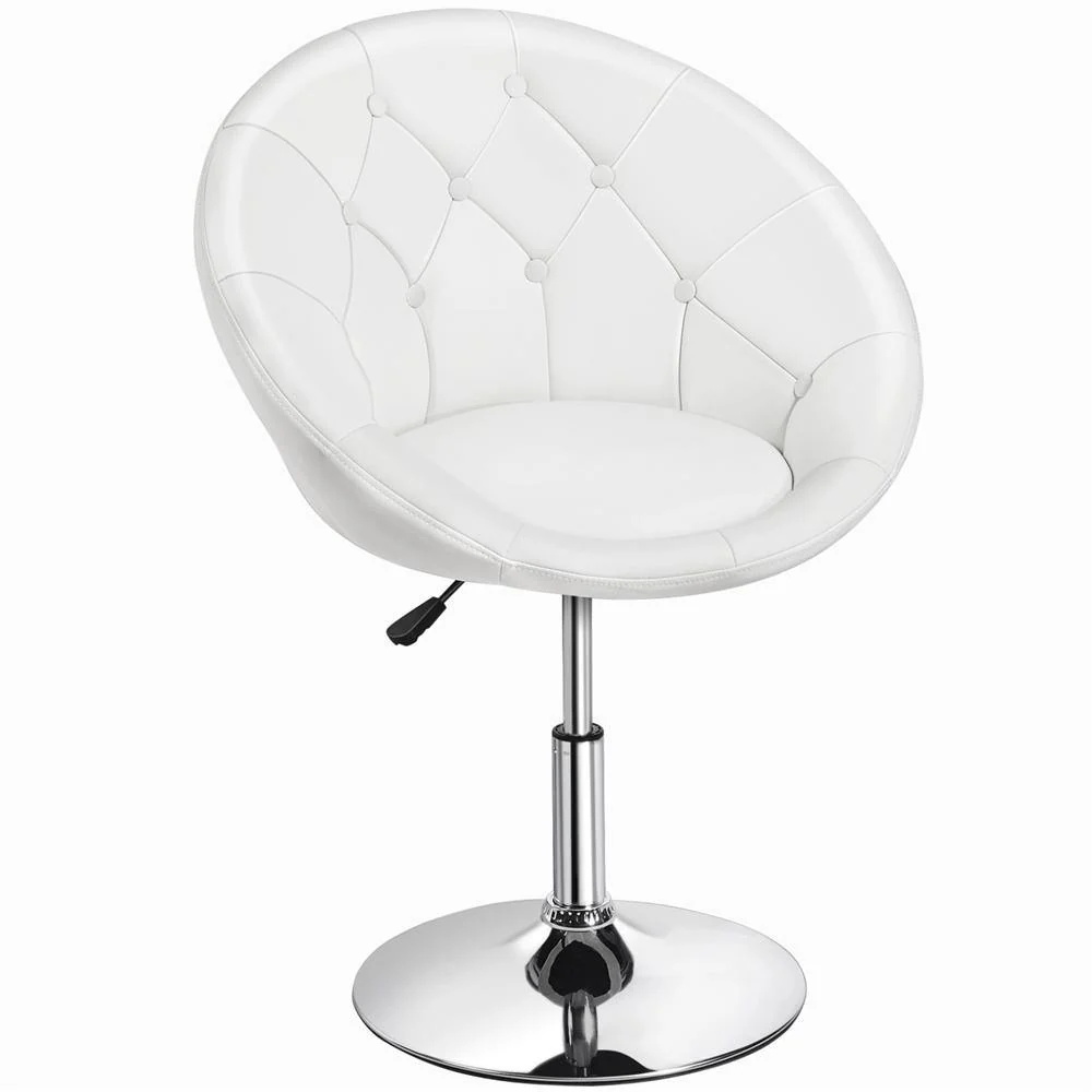 Yaheetech Vanity Chair Makeup Swivel Accent Chair - Image 4