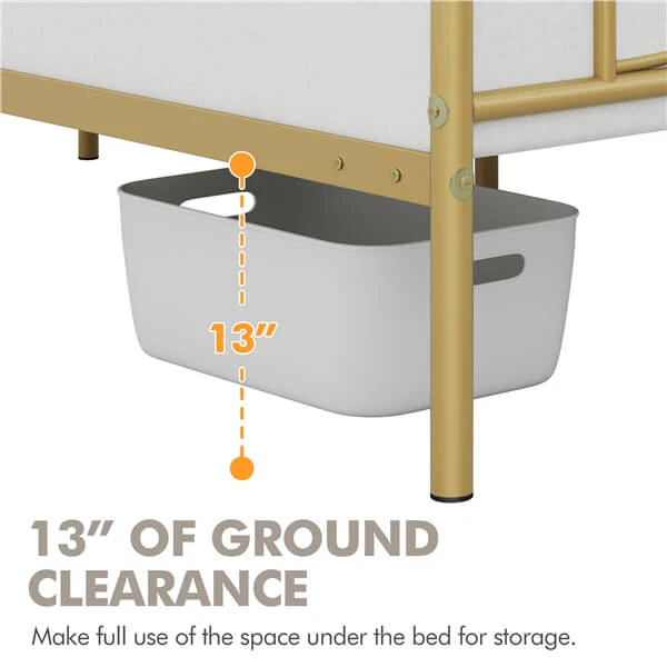 Yaheetech Twin Metal Bed Frame - Image 5