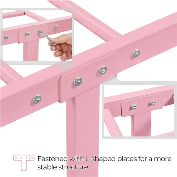 Yaheetech Twin Size Platform Bed - Image 7