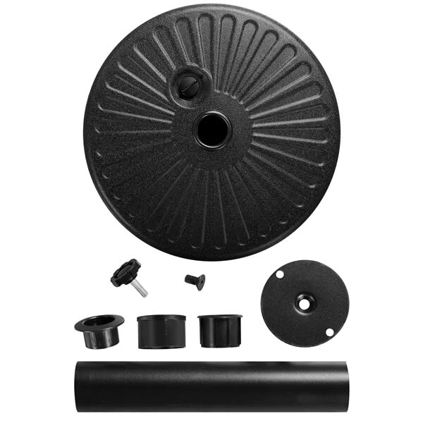 Yaheetech Umbrella Base 22L Round Water & Sand Filled Patio Outdoor Umbrella Stand - Image 8