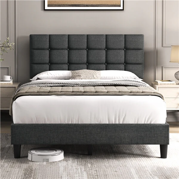 Yaheetech Upholstered Bed Frame - Image 24