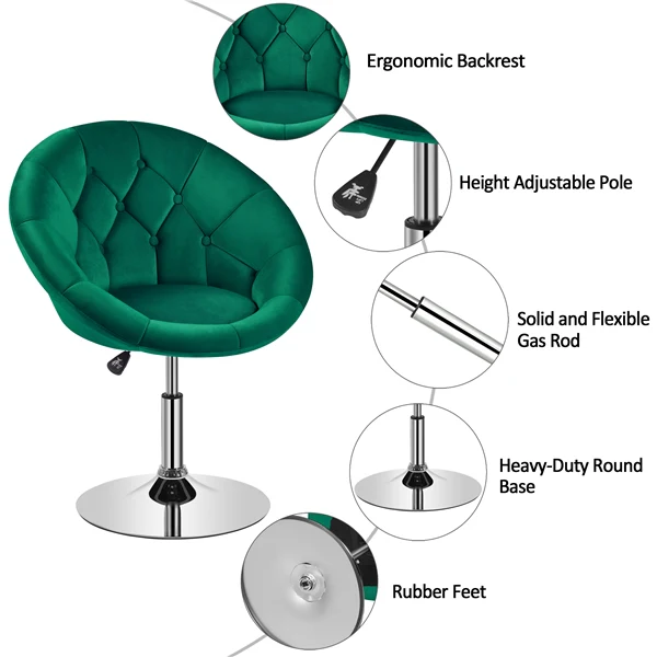 Yaheetech Vanity Chair - Image 4