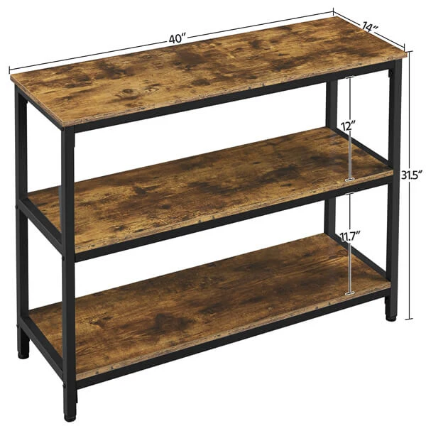Yaheetech Industrial Console Table - Image 3