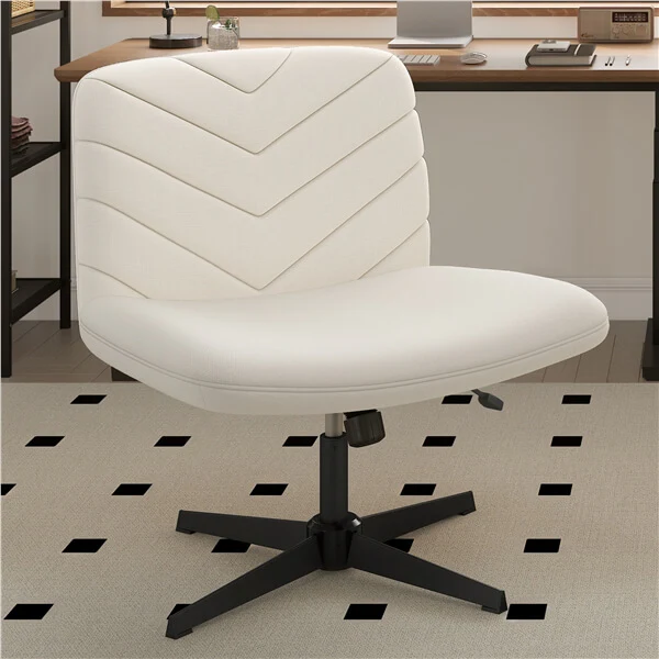 Yaheetech Wide Criss Cross Chair with No Wheels - Image 11