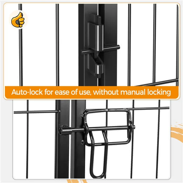 Yaheetech Wide Panel Dog Playpen, 6 Panels 24/40 inch - Image 7