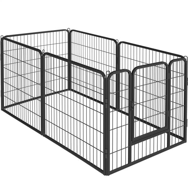 Yaheetech Wide Panel Dog Playpen, 6 Panels 32 inch - Image 2