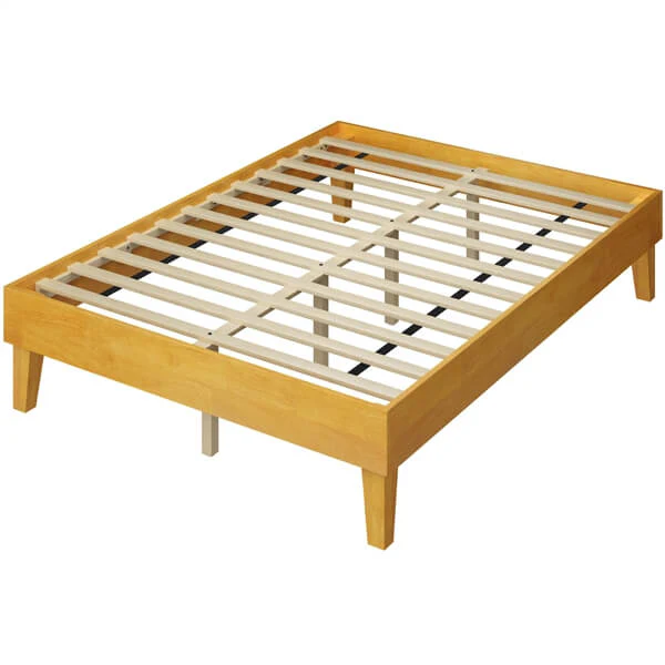 Yaheetech Wooden Bed Frame with Plywood Slat - Image 4